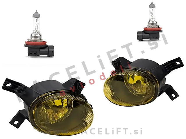 Meglenke rumene Audi A3 8P 8PA 03-12 Meglenke rumene Audi A3 8P 8PA 03-12