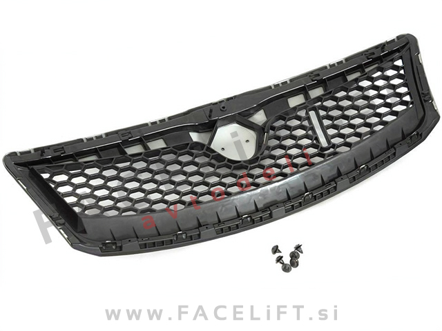 Maska črna mat Škoda Octavia 2 08-13