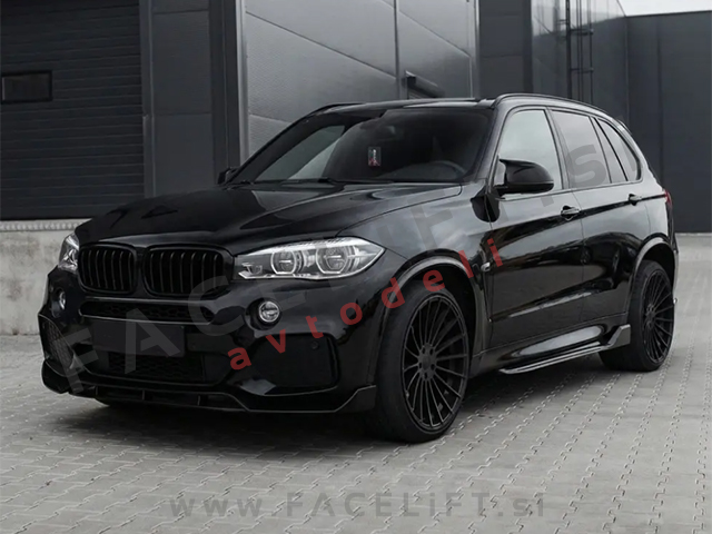 Podaljšek sprednjega odbijača črni sijaj BMW X5 F15 M-Pack 13-19 Podaljšek sprednjega odbijača črni sijaj BMW X5 F15 M-Pack 13-19