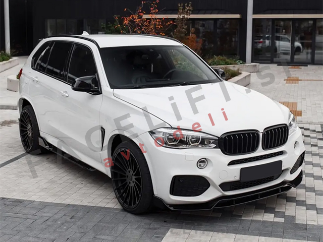 Podaljšek sprednjega odbijača črni sijaj BMW X5 F15 M-Pack 13-19 Podaljšek sprednjega odbijača črni sijaj BMW X5 F15 M-Pack 13-19