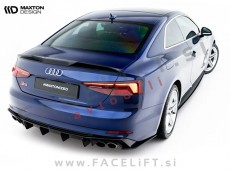 Spojler za prtljažnik črni sijaj Audi A5 S5 Coupe 17-24