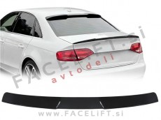 Strešni spojler črni sijaj Audi A4 B8 8K Limuzina 07-15