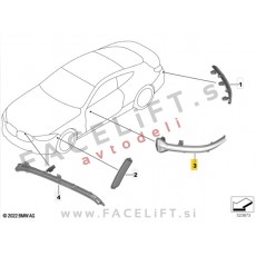 Smernik bočnega ogledala desni BMW 7 G11 G12 15-22