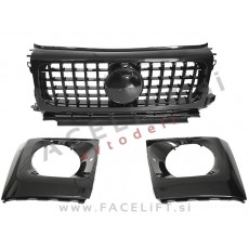 Maska črna sijaj Mercedes G W463 18-24