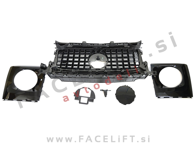 Maska črna sijaj Mercedes G W463 18-24
