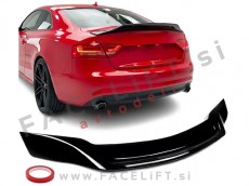 Spojler za prtljažnik črni sijaj Audi A5 Coupe 07-16