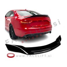 Spojler za prtljažnik črni sijaj Audi A5 Coupe 07-16