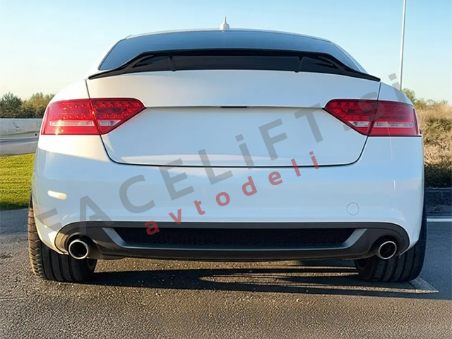Spojler za prtljažnik črni sijaj Audi A5 Coupe 07-16