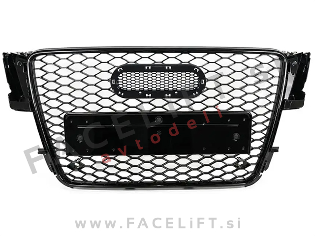 Maska RS izgled črna sijaj Audi A5 8F 8T 07-11