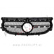 Maska Diamond Black Mercedes GLA H247 20-23