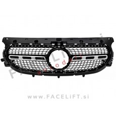 Maska Diamond Black Mercedes GLA H247 20-23