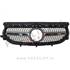 Maska Diamond Silver Mercedes GLA H247 20-23