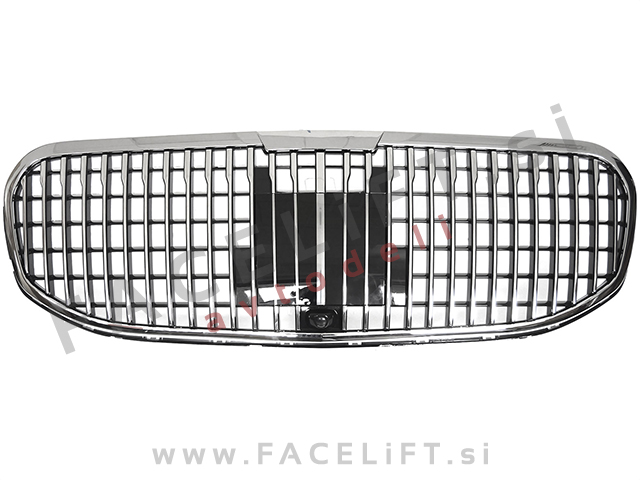 Maska črna kromirana sijaj Mercedes GLS X167 19-23