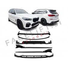 Body kit M-Performance izgled črni sijaj BMW X5 G05 M-Pack 18-23