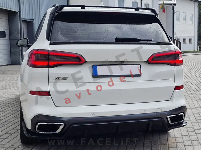 Body kit M-Performance izgled črni sijaj BMW X5 G05 M-Pack 18-23