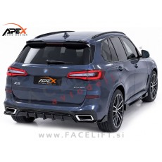 Strešni spojler črni sijaj BMW X5 G05 M-Pack 18-26
