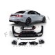 Difuzor z nastavki za izpuh črni Mercedes E S214 W214 AMG Line 23-