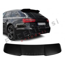 Strešni spojler RS izgled črni sijaj Audi A6 C7 4G Karavan 11-18