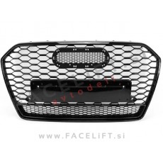Maska RS izgled črna sijaj Audi A6 C7 4G 14-18