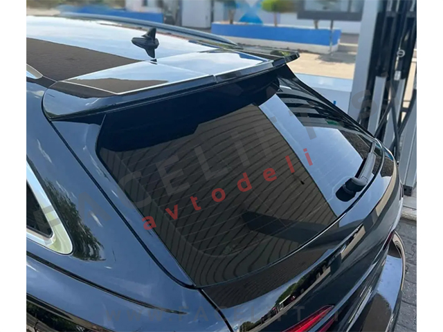 Strešni spojler RS izgled črni sijaj Audi A6 C8 Karavan 18-