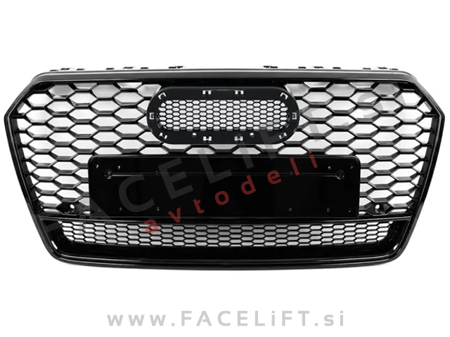 Maska RS izgled črna sijaj Audi A7 C7 14-18 Maska RS izgled črna sijaj Audi A7 C7 14-18