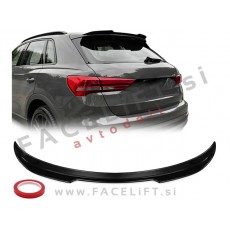 Strešni spojler RS izgled črni sijaj Audi Q3 SUV F3 18-26