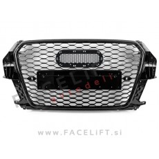 Maska RS izgled črna sijaj Audi Q3 8U 11-15 Maska RS izgled črna sijaj Audi Q3 8U 11-15