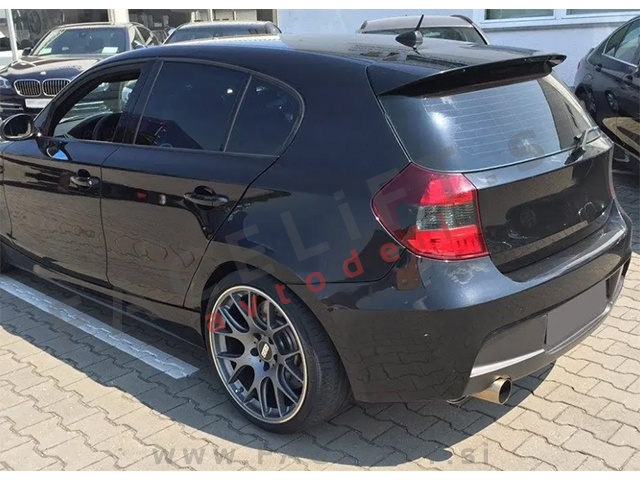 Strešni spojler črni sijaj BMW 1 E81 E87 04-12