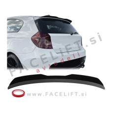Strešni spojler črni sijaj BMW 1 E81 E87 04-12