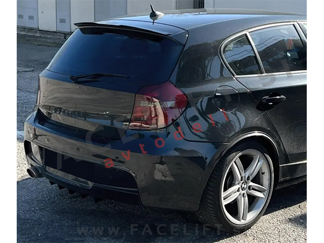 Strešni spojler črni sijaj BMW 1 E81 E87 04-12