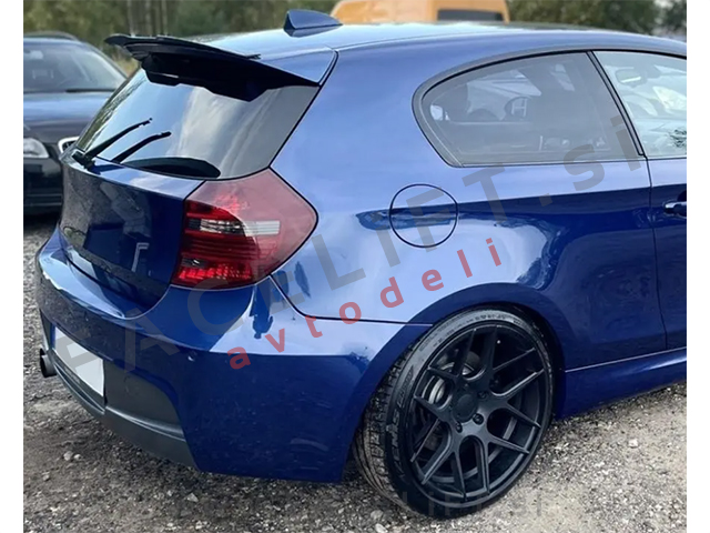 Strešni spojler črni sijaj BMW 1 E81 E87 04-12