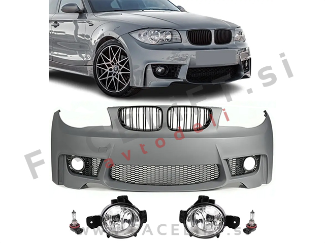 Sprednji odbijač M1 izgled BMW 1 E81 E82 E87 E88 04-13 Sprednji odbijač M1 izgled BMW 1 E81 E82 E87 E88 04-13