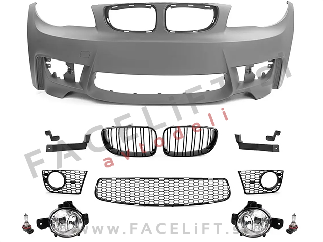Sprednji odbijač M1 izgled BMW 1 E81 E82 E87 E88 04-13
