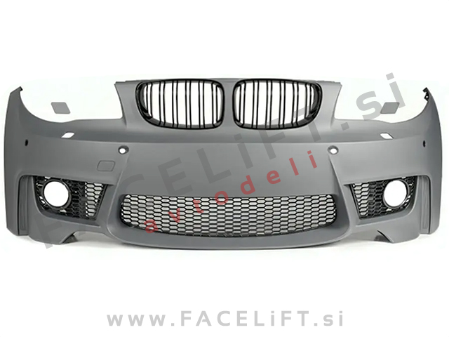 Sprednji odbijač M1 izgled PDC SRA BMW 1 E81 E82 E87 E88 04-13