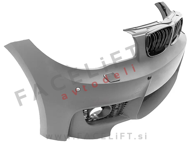 Sprednji odbijač M1 izgled PDC SRA BMW 1 E81 E82 E87 E88 04-13