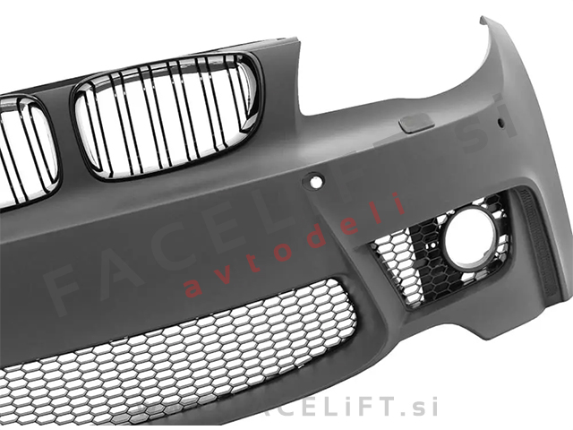 Sprednji odbijač M1 izgled PDC SRA BMW 1 E81 E82 E87 E88 04-13