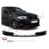 Podaljšek sprednjega odbijača črni sijaj BMW 1 E82 E88 M-Sport 07-13