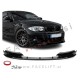 Podaljšek sprednjega odbijača črni sijaj BMW 1 E82 E88 M-Sport 07-13