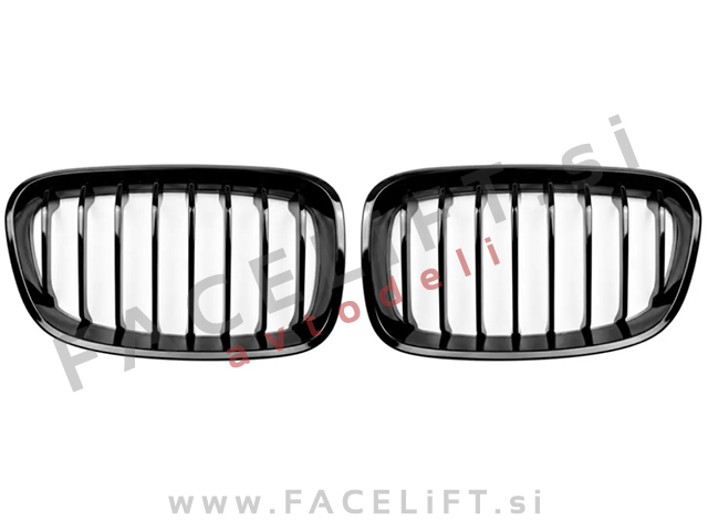 Ledvičke črne sijaj BMW 1 F20 F21 11-15