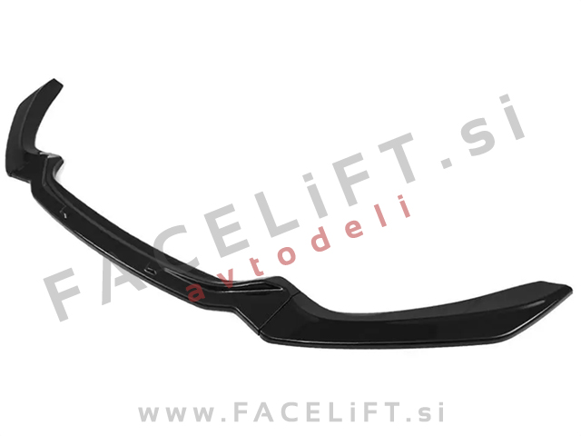 Podaljšek sprednjega odbijača črni sijaj BMW 1 F20 F21 LCI M-Pack 15-19