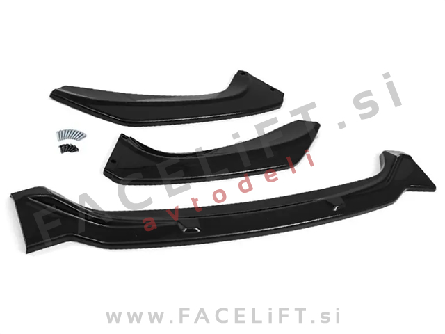 Podaljšek sprednjega odbijača črni sijaj BMW 1 F20 F21 LCI M-Pack 15-19 Podaljšek sprednjega odbijača črni sijaj BMW 1 F20 F21 LCI M-Pack 15-19