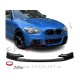 Podaljšek sprednjega odbijača črni sijaj M-Performance izgled BMW 1 F20 F21 11-15