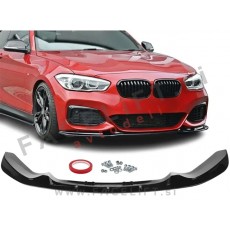 Podaljšek sprednjega odbijača črni sijaj BMW 1 F20 F21 LCI M-Pack 15-19