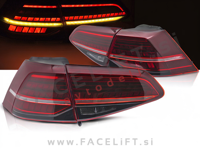 Zadnje LED luči VW Golf 7 12-17