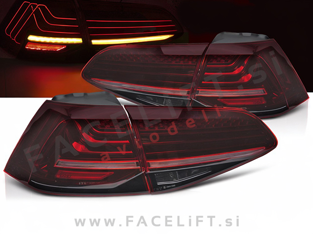 Zadnje LED laser luči VW Golf 7 12-17