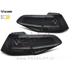 Zadnje LED laser luči zatemnjene VW Golf 7 12-17