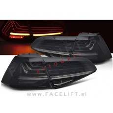 Zadnje LED laser luči zatemnjene VW Golf 7 12-17