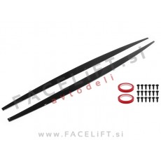 Podaljški pragov črni sijaj BMW 1 F20 F21 M-Pack 11-19