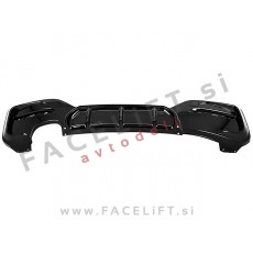 Difuzor črni sijaj BMW 1 F20 F21 LCI M-Pack 15-19