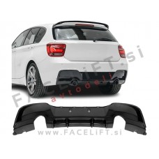 Difuzor črni sijaj BMW 1 F20 F21 M-Pack 11-15